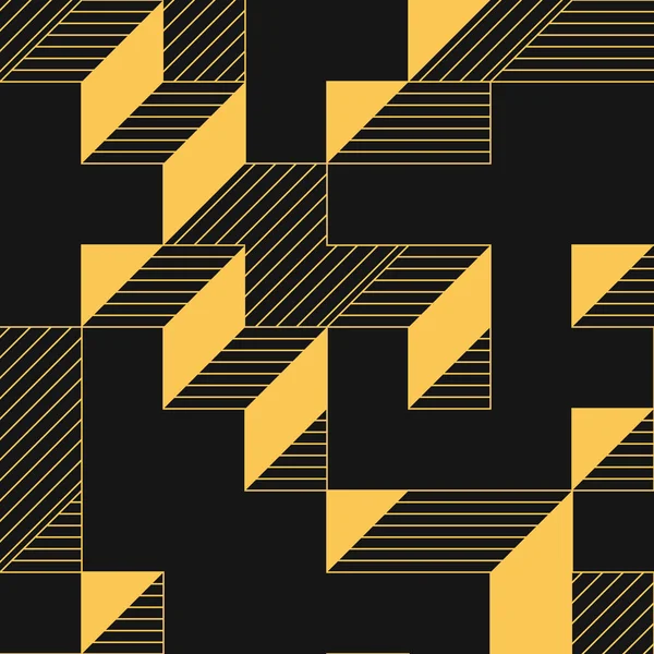 Edward Zajecs 2. Cubo 'nun 1971' deki uygulaması. Esasen 8 taştan oluşan bir Truchet fayans seti ve yerleştirme sanatı illüstrasyonu için kurallar  