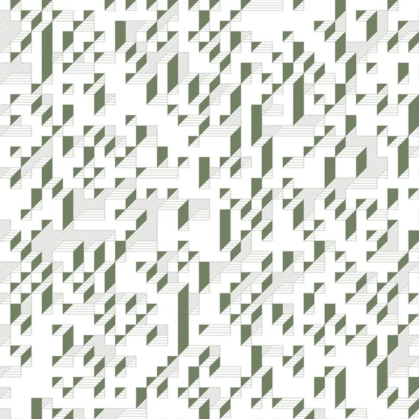 Edward Zajecs 2. Cubo 'nun 1971' deki uygulaması. Esasen 8 taştan oluşan bir Truchet fayans seti ve yerleştirme sanatı illüstrasyonu için kurallar  