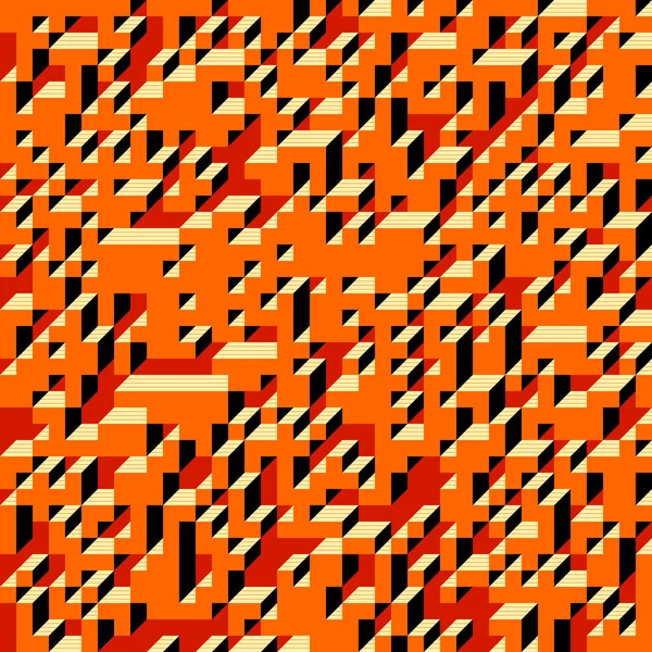 Edward Zajecs 2. Cubo 'nun 1971' deki uygulaması. Esasen 8 taştan oluşan bir Truchet fayans seti ve yerleştirme sanatı illüstrasyonu için kurallar  