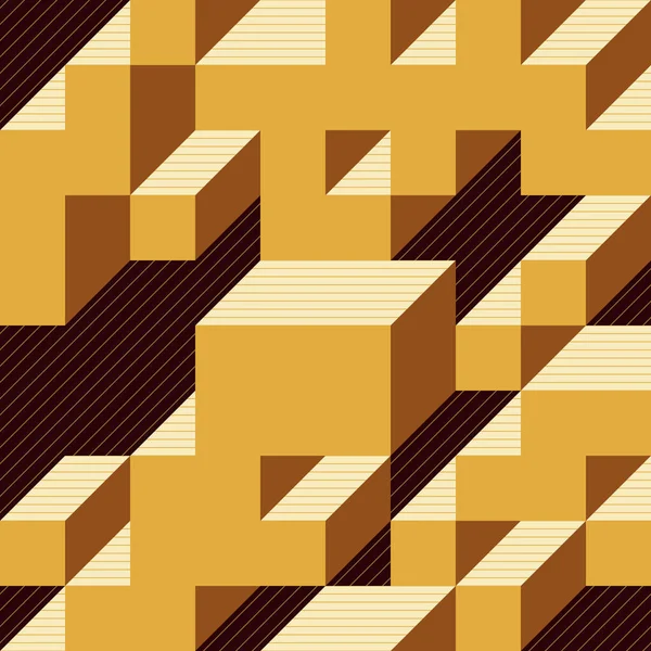 Edward Zajecs 2. Cubo 'nun 1971' deki uygulaması. Esasen 8 taştan oluşan bir Truchet fayans seti ve yerleştirme sanatı illüstrasyonu için kurallar 