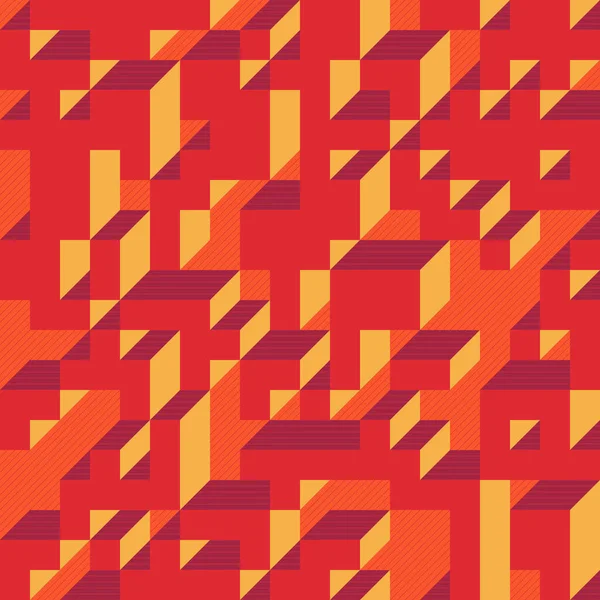 Edward Zajecs 2. Cubo 'nun 1971' deki uygulaması. Esasen 8 taştan oluşan bir Truchet fayans seti ve yerleştirme sanatı illüstrasyonu için kurallar 