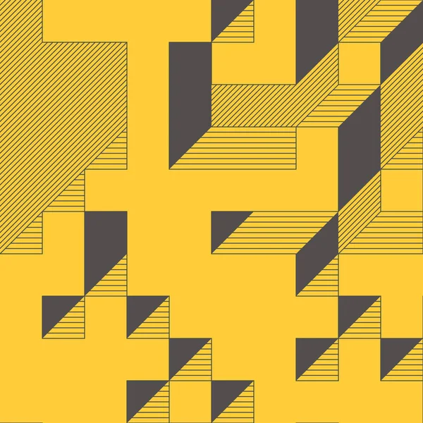 Edward Zajecs 2. Cubo 'nun 1971' deki uygulaması. Esasen 8 taştan oluşan bir Truchet fayans seti ve yerleştirme sanatı illüstrasyonu için kurallar 