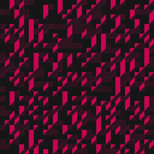 Edward Zajecs 2. Cubo 'nun 1971' deki uygulaması. Esasen 8 taştan oluşan bir Truchet fayans seti ve yerleştirme sanatı illüstrasyonu için kurallar 