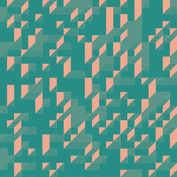 Edward Zajecs 2. Cubo 'nun 1971' deki uygulaması. Esasen 8 taştan oluşan bir Truchet fayans seti ve yerleştirme sanatı illüstrasyonu için kurallar 