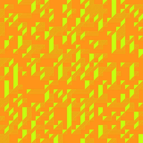 Edward Zajecs 2. Cubo 'nun 1971' deki uygulaması. Esasen 8 taştan oluşan bir Truchet fayans seti ve yerleştirme sanatı illüstrasyonu için kurallar 