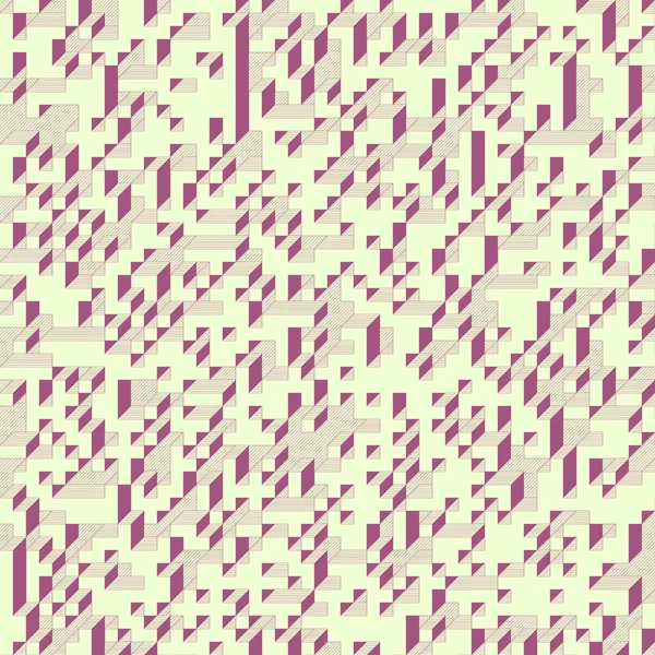 Edward Zajecs 2. Cubo 'nun 1971' deki uygulaması. Esasen 8 taştan oluşan bir Truchet fayans seti ve yerleştirme sanatı illüstrasyonu için kurallar 