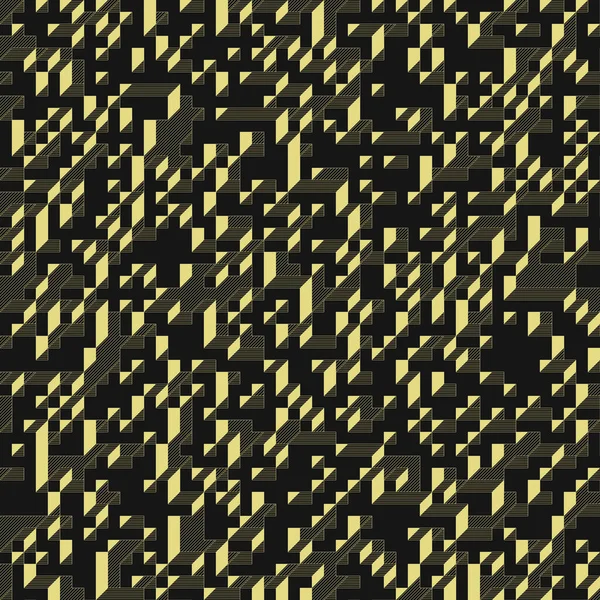 Edward Zajecs 2. Cubo 'nun 1971' deki uygulaması. Esasen 8 taştan oluşan bir Truchet fayans seti ve yerleştirme sanatı illüstrasyonu için kurallar  