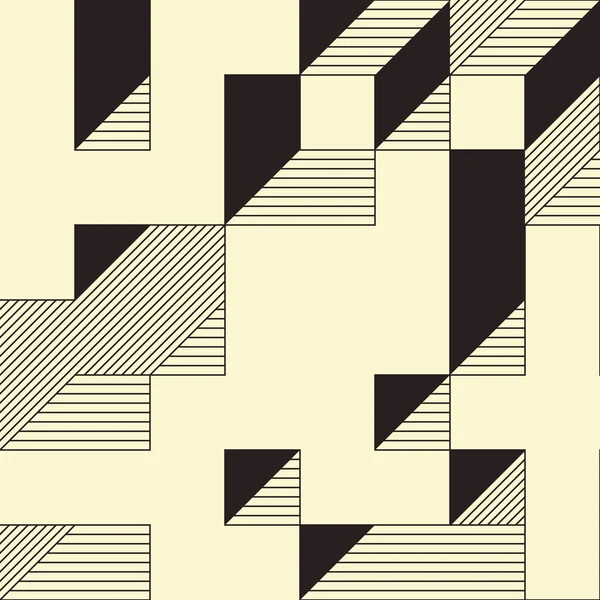 Edward Zajecs 2. Cubo 'nun 1971' deki uygulaması. Esasen 8 taştan oluşan bir Truchet fayans seti ve yerleştirme sanatı illüstrasyonu için kurallar 