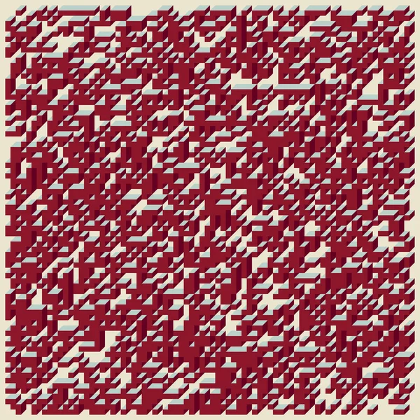 Edward Zajecs 2. Cubo 'nun 1971' deki uygulaması. Esasen 8 taştan oluşan bir Truchet fayans seti ve yerleştirme sanatı illüstrasyonu için kurallar  