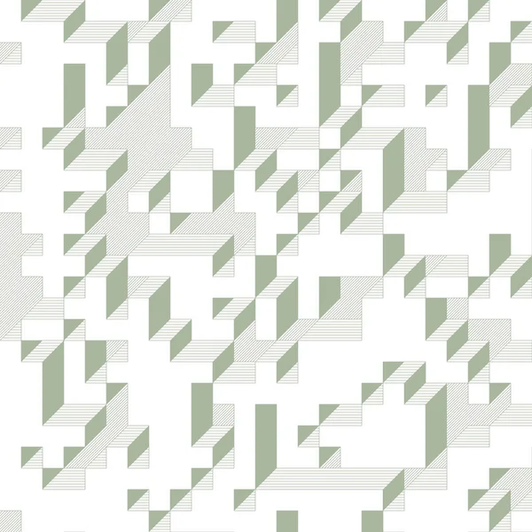 Edward Zajecs 2. Cubo 'nun 1971' deki uygulaması. Esasen 8 taştan oluşan bir Truchet fayans seti ve yerleştirme sanatı illüstrasyonu için kurallar 