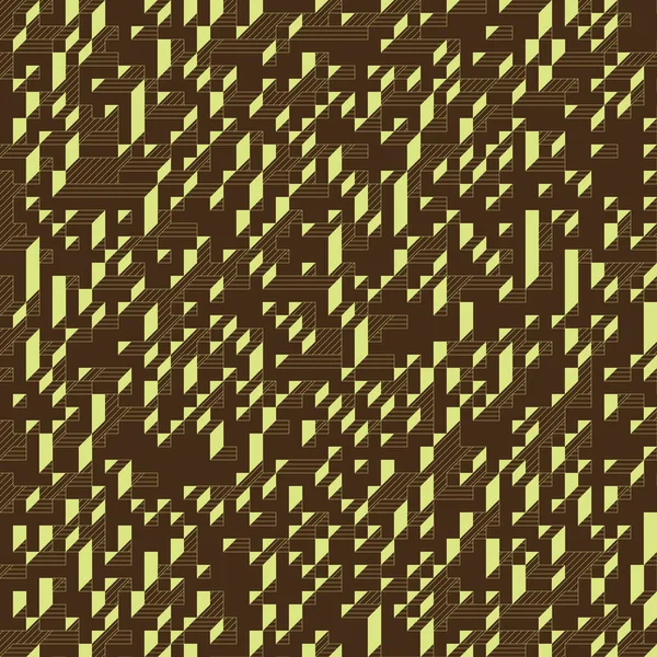 Edward Zajecs 2. Cubo 'nun 1971' deki uygulaması. Esasen 8 taştan oluşan bir Truchet fayans seti ve yerleştirme sanatı illüstrasyonu için kurallar 