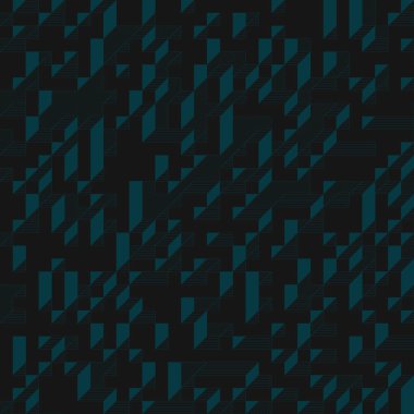 Edward Zajecs 2. Cubo 'nun 1971' deki uygulaması. Esasen 8 taştan oluşan bir Truchet fayans seti ve yerleştirme sanatı illüstrasyonu için kurallar  