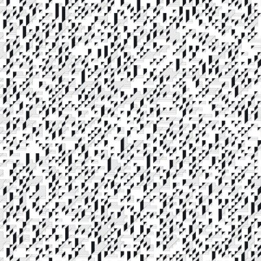 Edward Zajecs 2. Cubo 'nun 1971' deki uygulaması. Esasen 8 taştan oluşan bir Truchet fayans seti ve yerleştirme sanatı illüstrasyonu için kurallar 