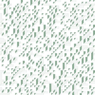 Edward Zajecs 2. Cubo 'nun 1971' deki uygulaması. Esasen 8 taştan oluşan bir Truchet fayans seti ve yerleştirme sanatı illüstrasyonu için kurallar 