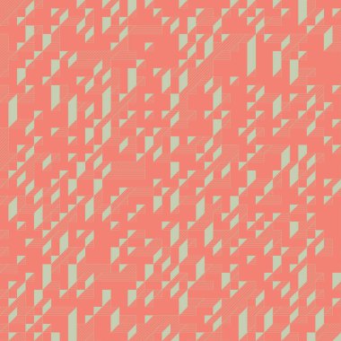 Edward Zajecs 2. Cubo 'nun 1971' deki uygulaması. Esasen 8 taştan oluşan bir Truchet fayans seti ve yerleştirme sanatı illüstrasyonu için kurallar  