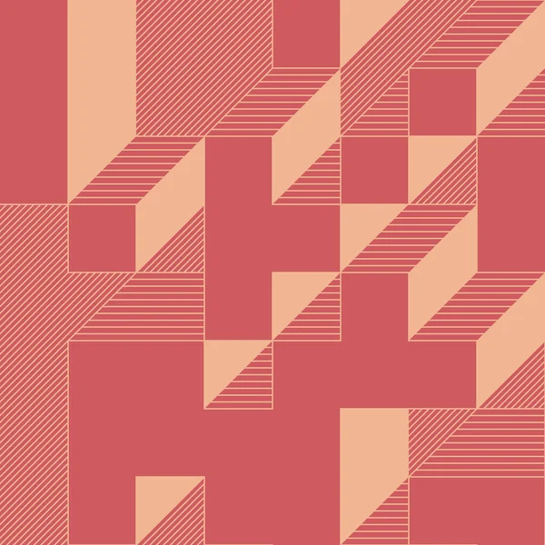 Edward Zajecs 2. Cubo 'nun 1971' deki uygulaması. Esasen 8 taştan oluşan bir Truchet fayans seti ve yerleştirme sanatı illüstrasyonu için kurallar 