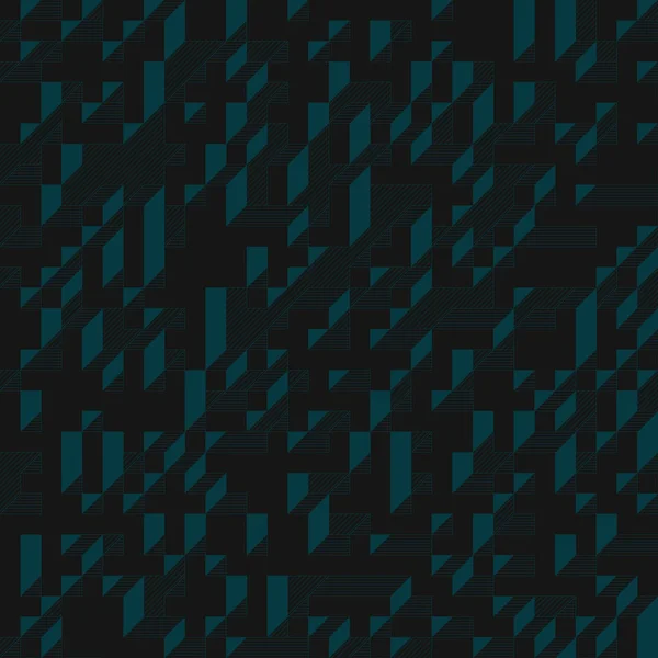 Edward Zajecs 2. Cubo 'nun 1971' deki uygulaması. Esasen 8 taştan oluşan bir Truchet fayans seti ve yerleştirme sanatı illüstrasyonu için kurallar  