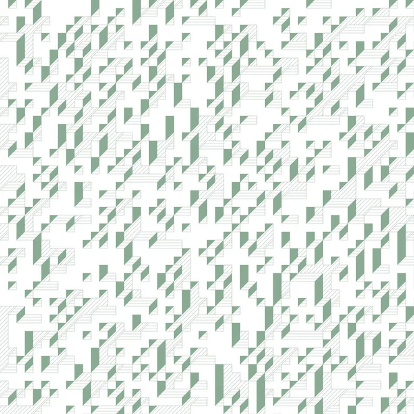 Edward Zajecs 2. Cubo 'nun 1971' deki uygulaması. Esasen 8 taştan oluşan bir Truchet fayans seti ve yerleştirme sanatı illüstrasyonu için kurallar 