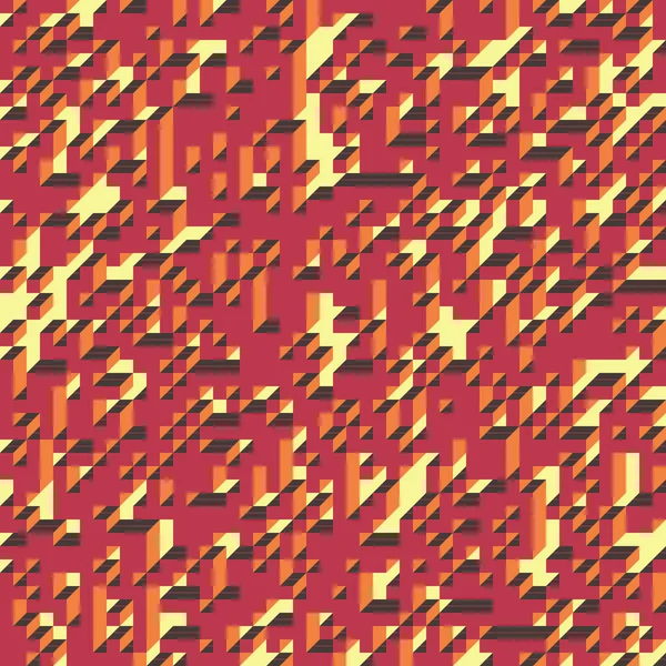 Edward Zajecs 2. Cubo 'nun 1971' deki uygulaması. Esasen 8 taştan oluşan bir Truchet fayans seti ve yerleştirme sanatı illüstrasyonu için kurallar 