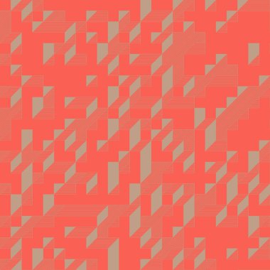 Edward Zajecs 2. Cubo 'nun 1971' deki uygulaması. Esasen 8 taştan oluşan bir Truchet fayans seti ve yerleştirme sanatı illüstrasyonu için kurallar 