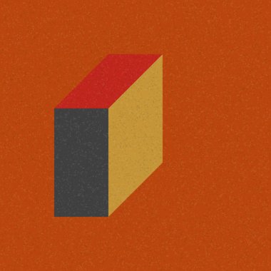 Edward Zajecs 2. Cubo 'nun 1971' deki uygulaması. Esasen 8 taştan oluşan bir Truchet fayans seti ve yerleştirme sanatı illüstrasyonu için kurallar 