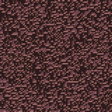 Edward Zajecs 2. Cubo 'nun 1971' deki uygulaması. Esasen 8 taştan oluşan bir Truchet fayans seti ve yerleştirme sanatı illüstrasyonu için kurallar 