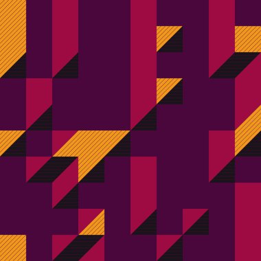 Edward Zajecs 2. Cubo 'nun 1971' deki uygulaması. Esasen 8 taştan oluşan bir Truchet fayans seti ve yerleştirme sanatı illüstrasyonu için kurallar 