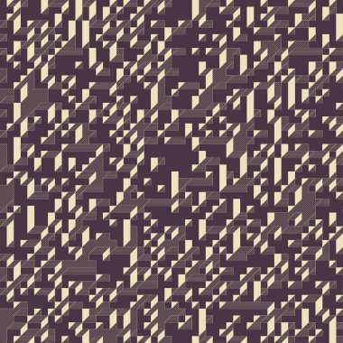 Edward Zajecs 2. Cubo 'nun 1971' deki uygulaması. Esasen 8 taştan oluşan bir Truchet fayans seti ve yerleştirme sanatı illüstrasyonu için kurallar  