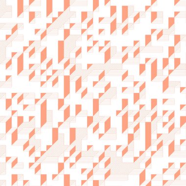 Edward Zajecs 2. Cubo 'nun 1971' deki uygulaması. Esasen 8 taştan oluşan bir Truchet fayans seti ve yerleştirme sanatı illüstrasyonu için kurallar 