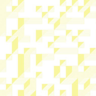 Edward Zajecs 2. Cubo 'nun 1971' deki uygulaması. Esasen 8 taştan oluşan bir Truchet fayans seti ve yerleştirme sanatı illüstrasyonu için kurallar  