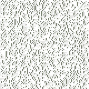 Edward Zajecs 2. Cubo 'nun 1971' deki uygulaması. Esasen 8 taştan oluşan bir Truchet fayans seti ve yerleştirme sanatı illüstrasyonu için kurallar 