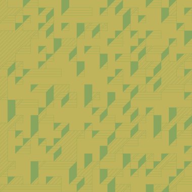 Edward Zajecs 2. Cubo 'nun 1971' deki uygulaması. Esasen 8 taştan oluşan bir Truchet fayans seti ve yerleştirme sanatı illüstrasyonu için kurallar 