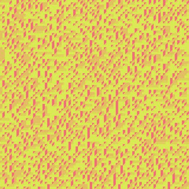 Edward Zajecs 2. Cubo 'nun 1971' deki uygulaması. Esasen 8 taştan oluşan bir Truchet fayans seti ve yerleştirme sanatı illüstrasyonu için kurallar 