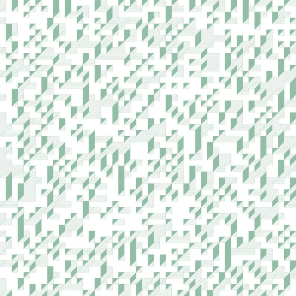 Edward Zajecs 2. Cubo 'nun 1971' deki uygulaması. Esasen 8 taştan oluşan bir Truchet fayans seti ve yerleştirme sanatı illüstrasyonu için kurallar 