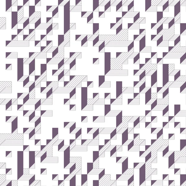 Edward Zajecs 2. Cubo 'nun 1971' deki uygulaması. Esasen 8 taştan oluşan bir Truchet fayans seti ve yerleştirme sanatı illüstrasyonu için kurallar 