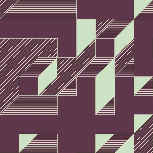 Edward Zajecs 2. Cubo 'nun 1971' deki uygulaması. Esasen 8 taştan oluşan bir Truchet fayans seti ve yerleştirme sanatı illüstrasyonu için kurallar 