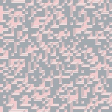 Edward Zajecs 2. Cubo 'nun 1971' deki uygulaması. Esasen 8 taştan oluşan bir Truchet fayans seti ve yerleştirme sanatı illüstrasyonu için kurallar 