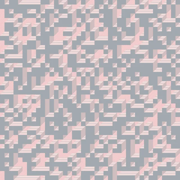 Edward Zajecs 2. Cubo 'nun 1971' deki uygulaması. Esasen 8 taştan oluşan bir Truchet fayans seti ve yerleştirme sanatı illüstrasyonu için kurallar 