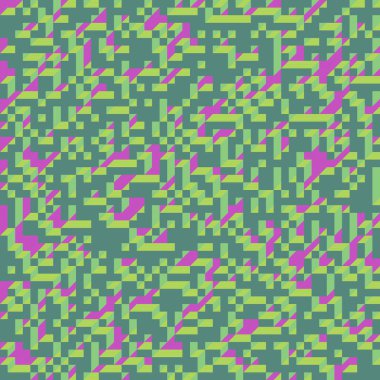 Edward Zajecs 2. Cubo 'nun 1971' deki uygulaması. Esasen 8 taştan oluşan bir Truchet fayans seti ve yerleştirme sanatı illüstrasyonu için kurallar 