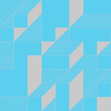 Edward Zajecs 2. Cubo 'nun 1971' deki uygulaması. Esasen 8 taştan oluşan bir Truchet fayans seti ve yerleştirme sanatı illüstrasyonu için kurallar 