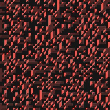 Edward Zajecs 2. Cubo 'nun 1971' deki uygulaması. Esasen 8 taştan oluşan bir Truchet fayans seti ve yerleştirme sanatı illüstrasyonu için kurallar 