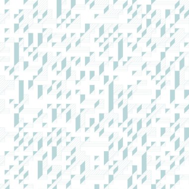 Edward Zajecs 2. Cubo 'nun 1971' deki uygulaması. Esasen 8 taştan oluşan bir Truchet fayans seti ve yerleştirme sanatı illüstrasyonu için kurallar 