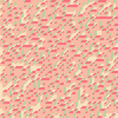 Edward Zajecs 2. Cubo 'nun 1971' deki uygulaması. Esasen 8 taştan oluşan bir Truchet fayans seti ve yerleştirme sanatı illüstrasyonu için kurallar 