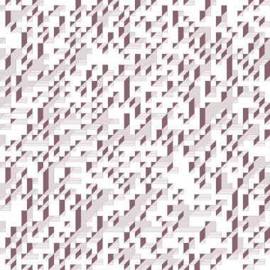 Edward Zajecs 2. Cubo 'nun 1971' deki uygulaması. Esasen 8 taştan oluşan bir Truchet fayans seti ve yerleştirme sanatı illüstrasyonu için kurallar 