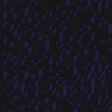 Edward Zajecs 2. Cubo 'nun 1971' deki uygulaması. Esasen 8 taştan oluşan bir Truchet fayans seti ve yerleştirme sanatı illüstrasyonu için kurallar 