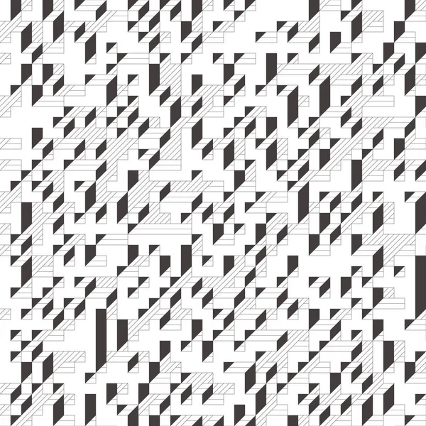 Edward Zajecs 2. Cubo 'nun 1971' deki uygulaması. Esasen 8 taştan oluşan bir Truchet fayans seti ve yerleştirme sanatı illüstrasyonu için kurallar 