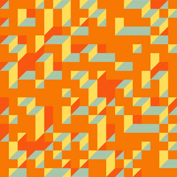 Edward Zajecs 2. Cubo 'nun 1971' deki uygulaması. Esasen 8 taştan oluşan bir Truchet fayans seti ve yerleştirme sanatı illüstrasyonu için kurallar 