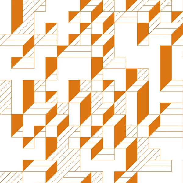 Edward Zajecs 2. Cubo 'nun 1971' deki uygulaması. Esasen 8 taştan oluşan bir Truchet fayans seti ve yerleştirme sanatı illüstrasyonu için kurallar 