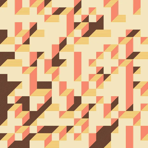 Edward Zajecs 2. Cubo 'nun 1971' deki uygulaması. Esasen 8 taştan oluşan bir Truchet fayans seti ve yerleştirme sanatı illüstrasyonu için kurallar 