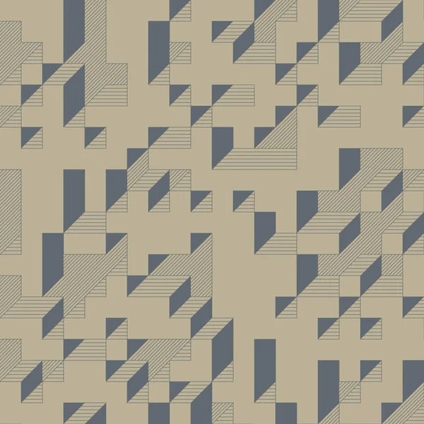 Edward Zajecs 2. Cubo 'nun 1971' deki uygulaması. Esasen 8 taştan oluşan bir Truchet fayans seti ve yerleştirme sanatı illüstrasyonu için kurallar 